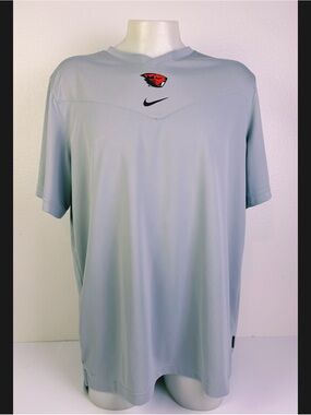 Nike Oregon State Beavers On Field Dri-FIT
Shirt Men 2XLT XXL Tall Gray